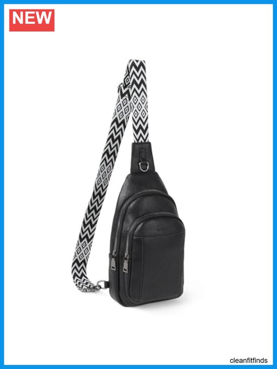 Handbags - Small Sling Bag Crossbody Purse Faux Leather Adjustable Strap Travel Sport